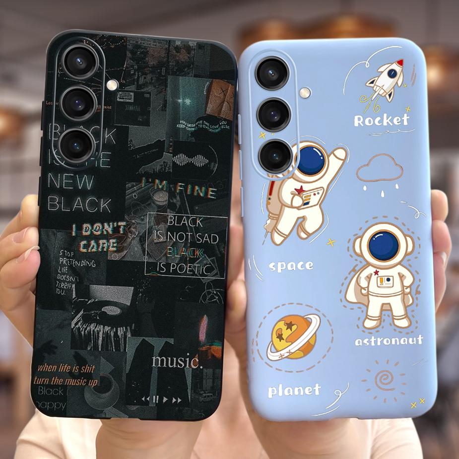 For Samsung Galaxy S23 FE Case S23+ Cute Dinosaur Cartoon Cover Soft TPU Phone Case For Samsung S23 Plus S 23 Ultra S23FE Bumper