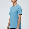Anta Solid Color Crew Neck Short Sleeve T-Shirt Men Tops Sunny-Smoke-Blue 952325103-4