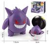 New Pok é mon Pok é Ball Transformation Ball Pikachu Charmander Eevee PVC Model Parent Child Interactive Toy Birthday Gift toys