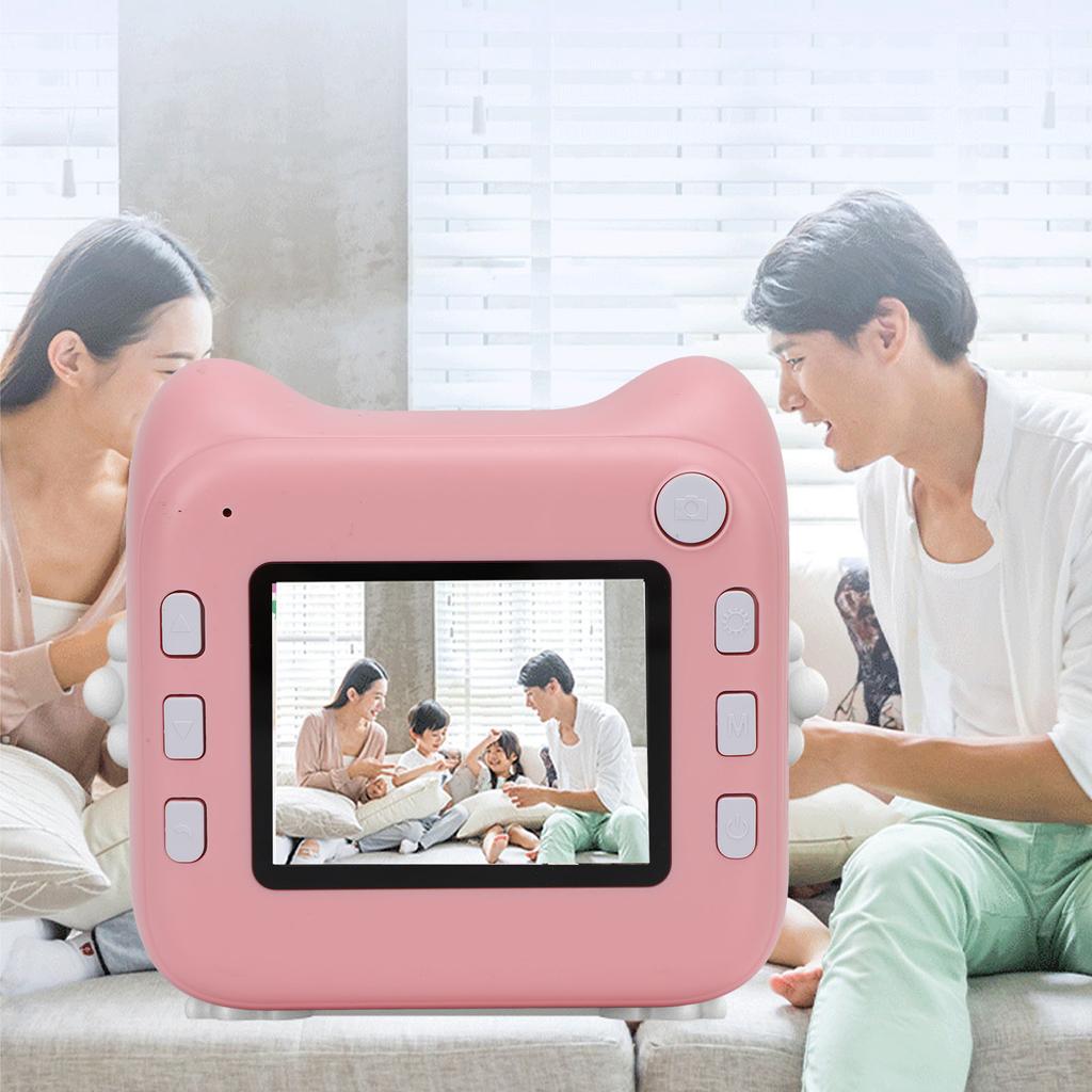   Print Camera 48MP 2.4in Screen Thermal Printing 800mAh Battery Clear Image Digital Zoom for Students