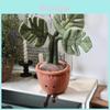 Planta de Pelúcia Monstera Recheada com Algodão PP Decoração Realista para Mesa de Escritório para Casa Berçário