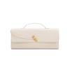 [Strict Selection] Niche Woven One-Shoulder Dinner Baguette Bag Fashionable Horizontal Clutch Bag Versatile Women'S Oblique Span Bag