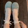 Beauty To the Heart, Straps, Medium Tube Lace Socks, Lace Women's Medium Tube Bow Summer Women's Socks, Thin Socks