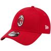 Cap - - Core 9FORTY AC Milan - Red - Size OSFM - Polyester