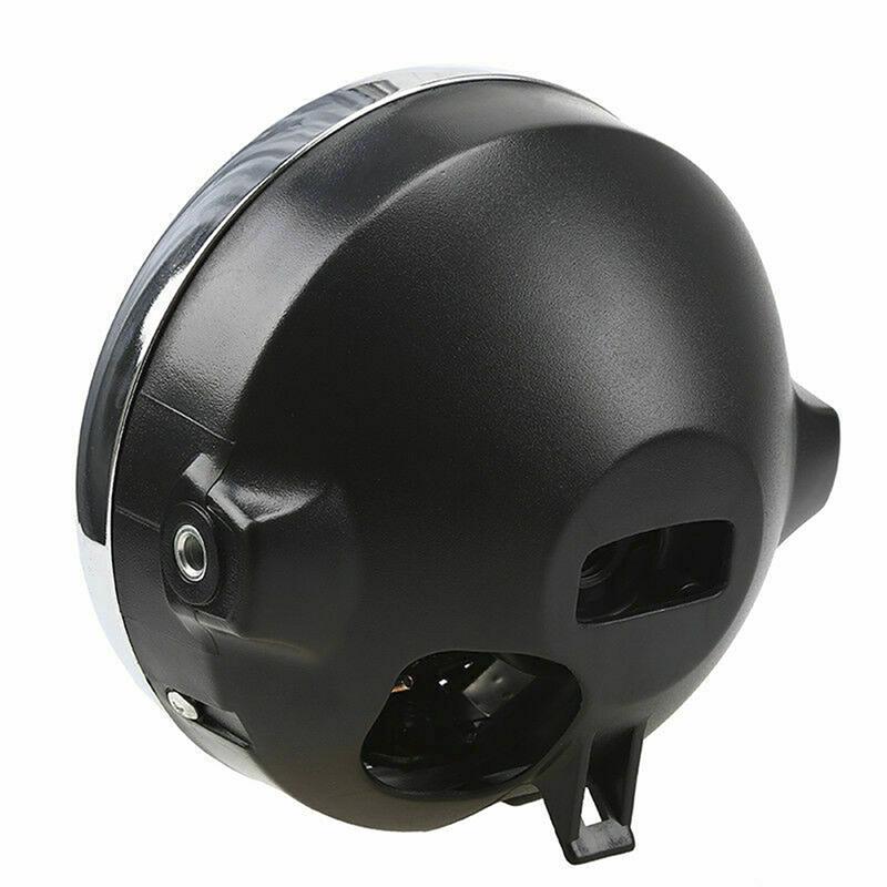 Universal 12V Motorcycle Headlight H4 Halogen Hernia Lamp For Cb400 Cb500 Cb900