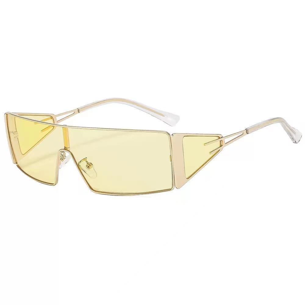 1PC Metal Frame Fashion Glasses Vintage Fashion Glasses Beach Camping Accessories For Women Shades Basics Business Casual Woman Vacation Outfits Women