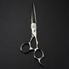 6.0" 440C Damascus Barber & Hairdressing Scissors - Straight Shears for Bangs
