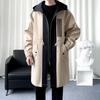 ROMON Men's Mid-Length Lightweight Trench Coat