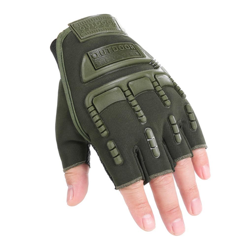 Tactical Gloves Outdoor Sports Half Finger Seal Technician Special Forces Camouflage Fitness Male Long Finger Fighting Protection Work