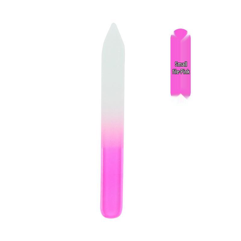 

Colored Crystal Glass Manicure Nail File Strip - Grinding Nail Beauty Tool