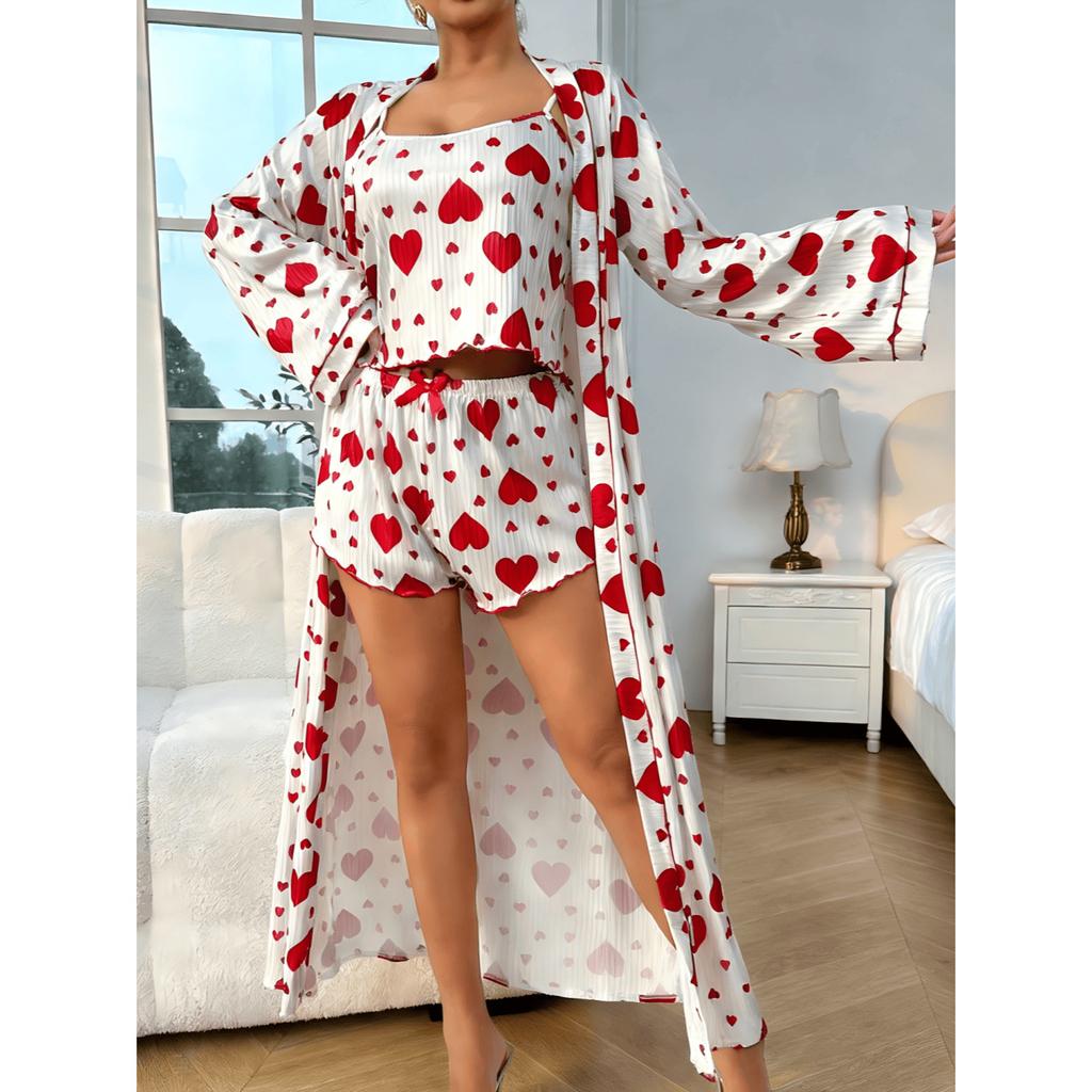 European and American pit strip loungewear women's summer comfortable large size suspender sexy underwear lace-up nightgown pajama set