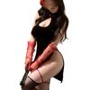 Sexy Lingerie Sexy Lace One-piece Bunny Strap-on Cosplay Uniform Seduction Topless Outfit