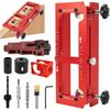 High Accuracy Door Hinge Jig Aluminum Zinc Zinc Alloy Hinge Drilling Locator Template  Cabinet