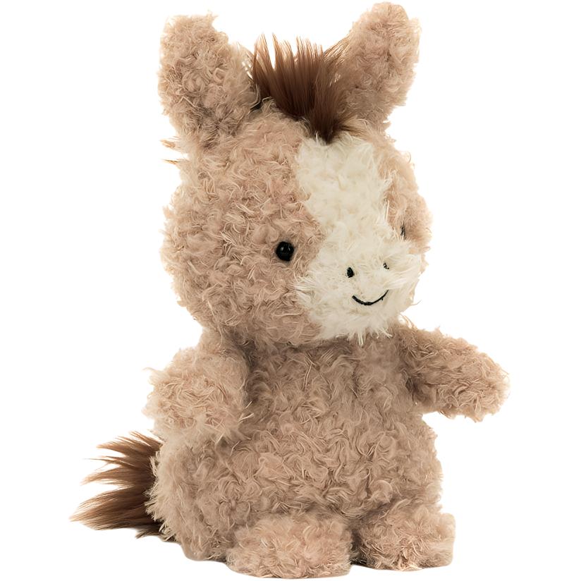 JELLYCAT Little Horse Cute Pony Doll Plush Doll Sitting 18cm Height