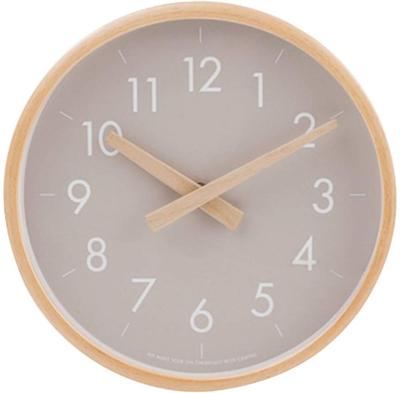 Creer CAMPAS Wall 4 X 22 X 22 Cm Clock, Small, Gray,