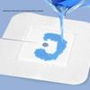 10 Pcs Sterile Catheter Stabilization Device Split Drain Adhesive Bandages Sterile Drain Patches Supplies for Nursing Care