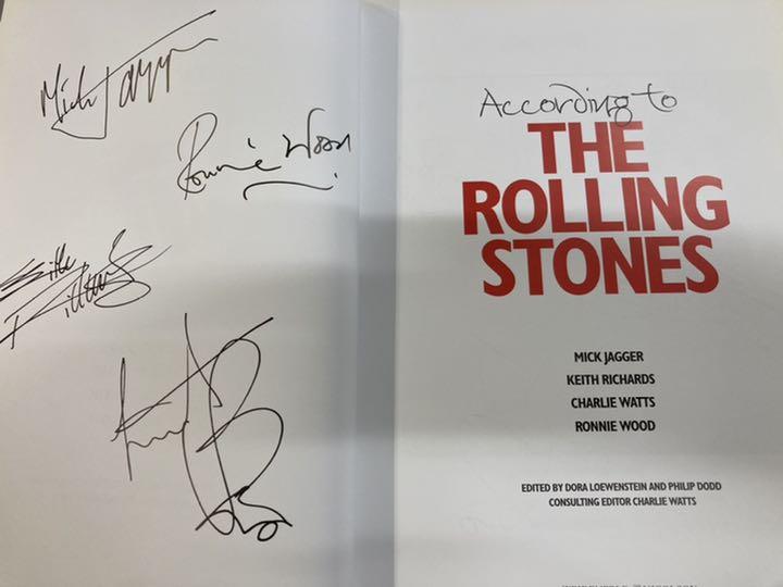 [USED] RetroAccording to THE ROLLING STONES English Book