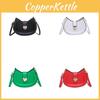Cute Small Bag For Women Pu Material Street Style Shoulder Bag With Zipper Closure For Daily Use