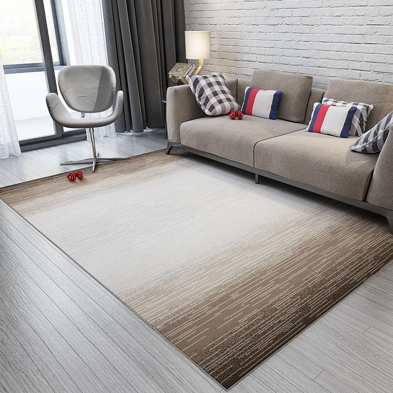 Simple Style Carpet Living Room Decoration Home Ins Bedroom Carpets Short Velvet Non-slip Washable Floor Mats Large Area Rug