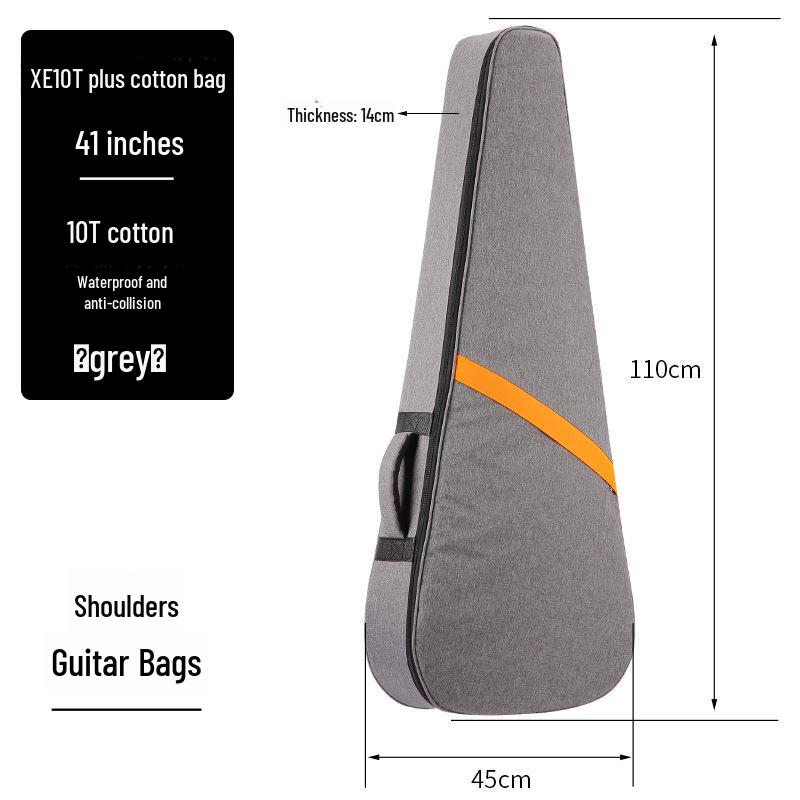 Kalınlaştırılmış Pamuk Müzik Aleti Sırt Çantası: Gitar, Bagetler, Klasik Ukulele ve Piyano Aksesuarları İçin Uygundur