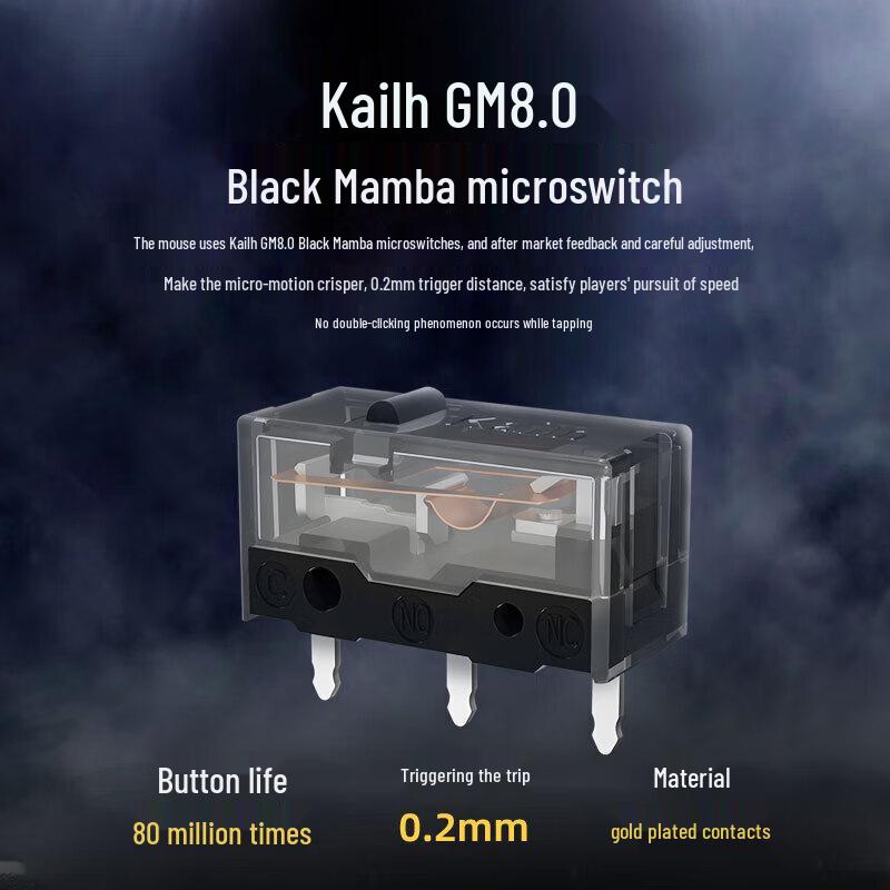 Dareu A950pro Magnesium Alloy Tri-Mode 4K Gaming Mouse