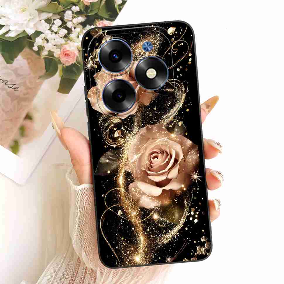 For Itel S23 Plus 4G Case Simple Style Sunset Soft Silicone Back Cover For ITEL S23 Plus 4G Phone Cases Fundas