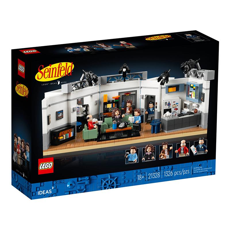 LEGO 21328 Seinfeld Block Toys melns