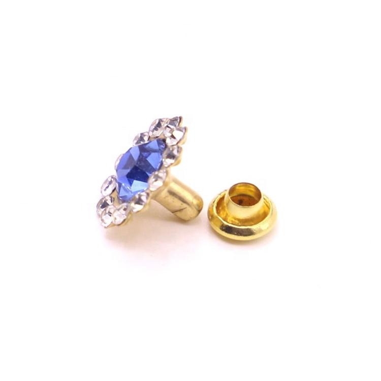 Fancy Garment Rivets Rhinestone Rivets for Garment and Handbag and Shoes