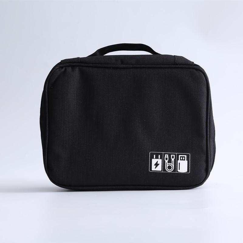 New Portable Data Cable and Digital Accessories Travel Bag