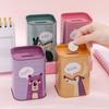 Cash Cabinet Tinplate High-Capacity Home Decoration Metal Piggy Bank Money Box Cash Box Coin Box