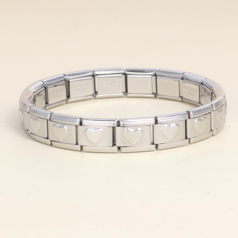 European Italian Style Modular Bracelet for Men and Women - Fashionable and Creative Accessory