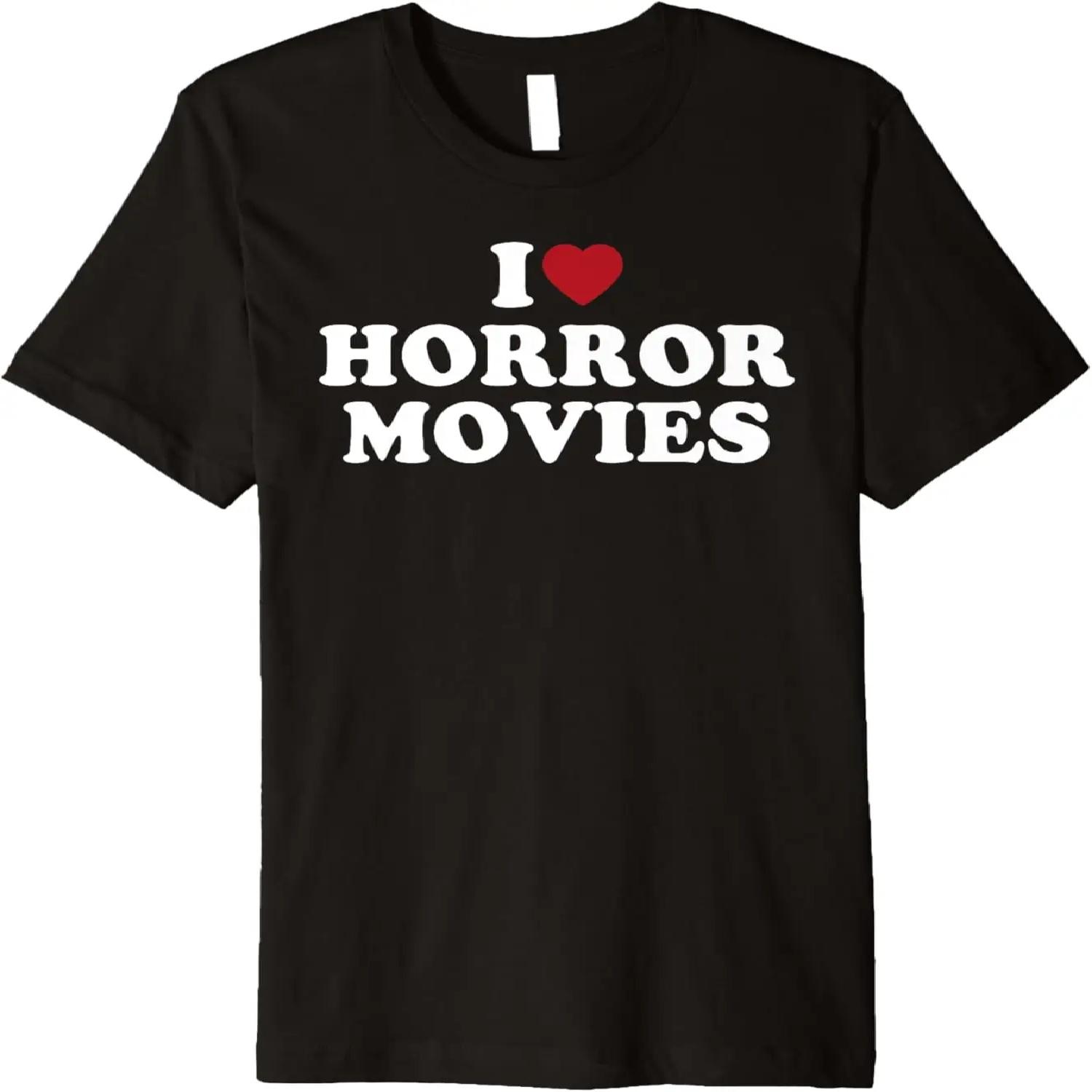 I Heart Horror Movies Premium T-Shirt XXXXXL разноцветный