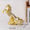 Wine Bottle Holder Tabletop Rack Horse Statue Resin Elegant Decorative Display Stand