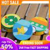 10cm Wooden Tambourine Drum Bell Manual Color Random Musical Instrument Percussion Teaching Aids Lightweight for Kids Party Game