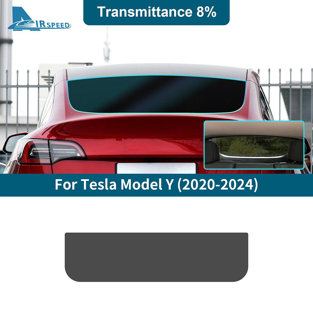 Car Front Rear Window Solar UV Protector Summer Tint Film Precut For Tesla Model Y ModelY 2020 2025 2025 2025 2025 Accessories