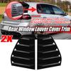 Para acessórios VW Golf 6 MK6 GTI R GTD 2008-2012 Janela lateral traseira do carro Persianas Saídas de ar Para-brisa Decoração Capa