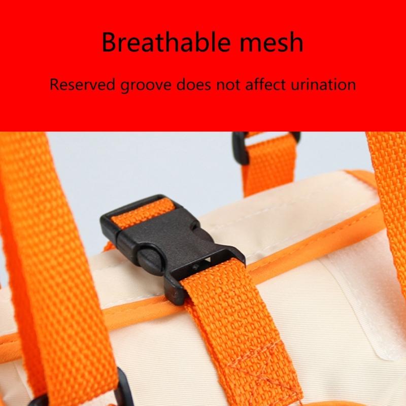 Dog Leg Harness Pet Support Sling Hind Leg Assistance Belt Oxford Cloth and Mesh Cloth Material Dog Lift Harness