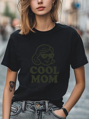 Cooles Mama Grafik T-Shirt Lustiges Muttertagsgeschenk T-Shirt Retro Style Shirt Unisex T-Shirt