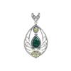 Rare Amethyst 925 Sterling Silver Pendant: Gemstone Jewelry