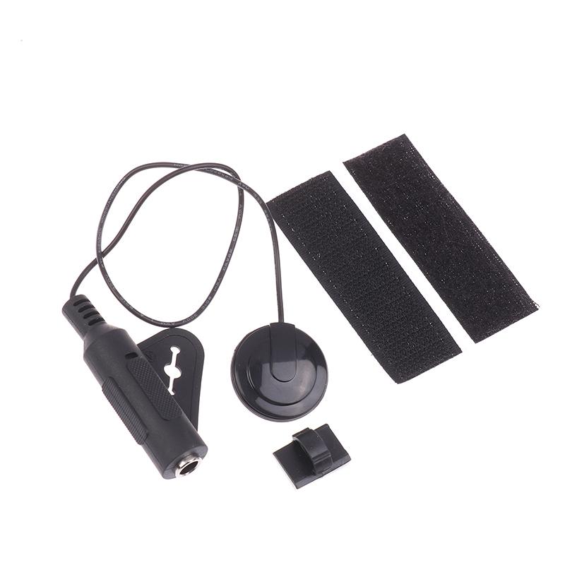 Contact 6.35 Microphone Piezo Pickup For Acoustic Guitar Microphone Pickup Cello Banjo Ukulele Lute Mandolin Violin Mic Pickup