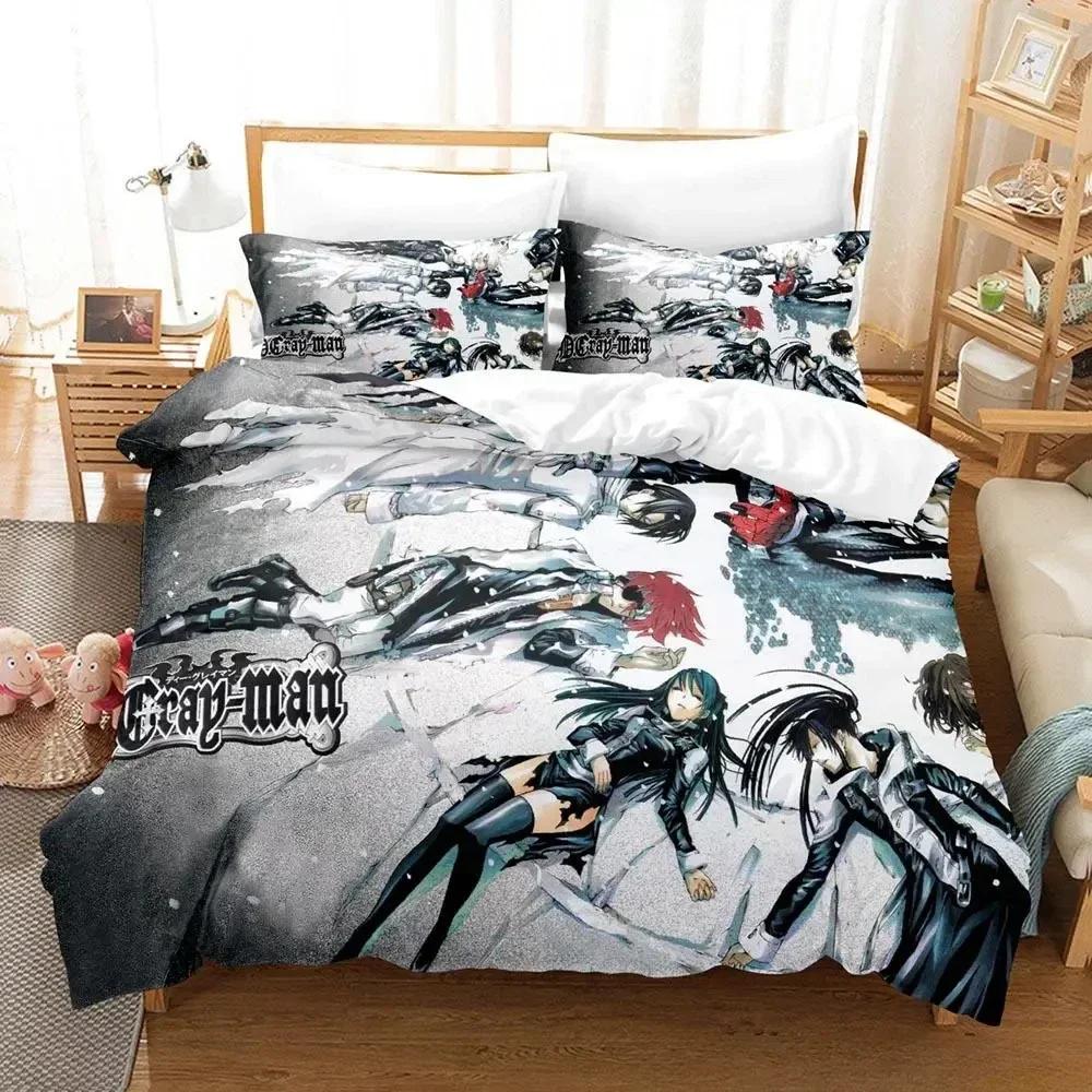 3d Print Anime D.Gray-man Bedding Set Single Twin Full Queen King Size Bed Set Adult Kid Bedroom Duvet cover Sets Home Textiles