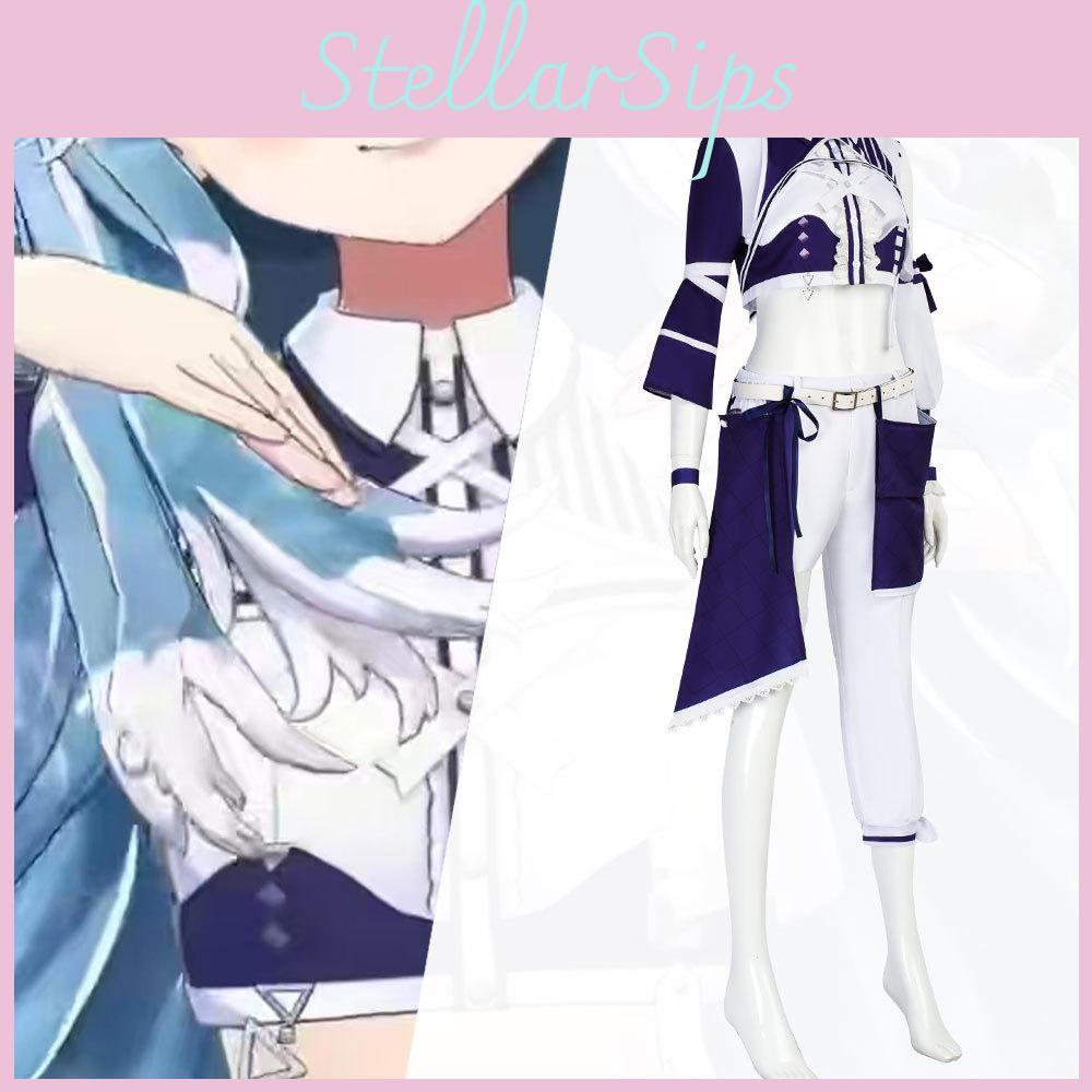 Hololive Kanna Eru Idol Outfit With Stretch Fabric For Cosplay Events And Parties