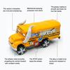 Toy Car Model Rugged Die-Cast Construction Replica Film Vehicle Toy Cow School Bus Ignite Racing Imagination Car World Toy