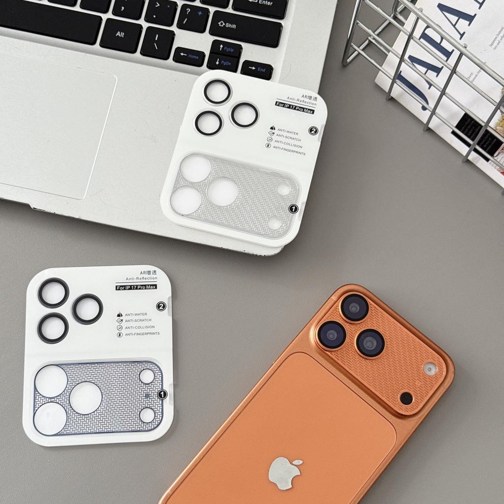 Tempered Glass Camera Lens Protector Net Cover for Iphone 17 Pro Max 17Pro Flim Phone Lens Protection Dustproof Shockproof Accessories