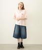 Milkfed Casual Circle Strawberry Logo Short Sleeve Tee in Pink Women's