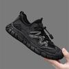 Fashion New Trend Men's Summer Mesh Flats Quick-Dry Comfortable Beach Shoes Non-Slip Lightweight Breathable Shoes All-match Male Sandals