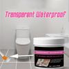 Transparent Waterproof Coating 100g Transparent Sealant Coating Bathroom Repair Adhesive For Shower Toilet Bathroom Outdoor