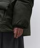 Musinsa Standard Non-Quilted Hooded Padded Jacket [Khaki]