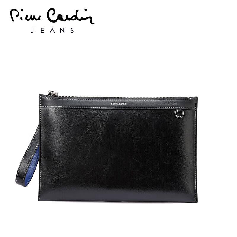 Pierre Cardin Clutch-Geldbörse aus echtem Leder für Herren