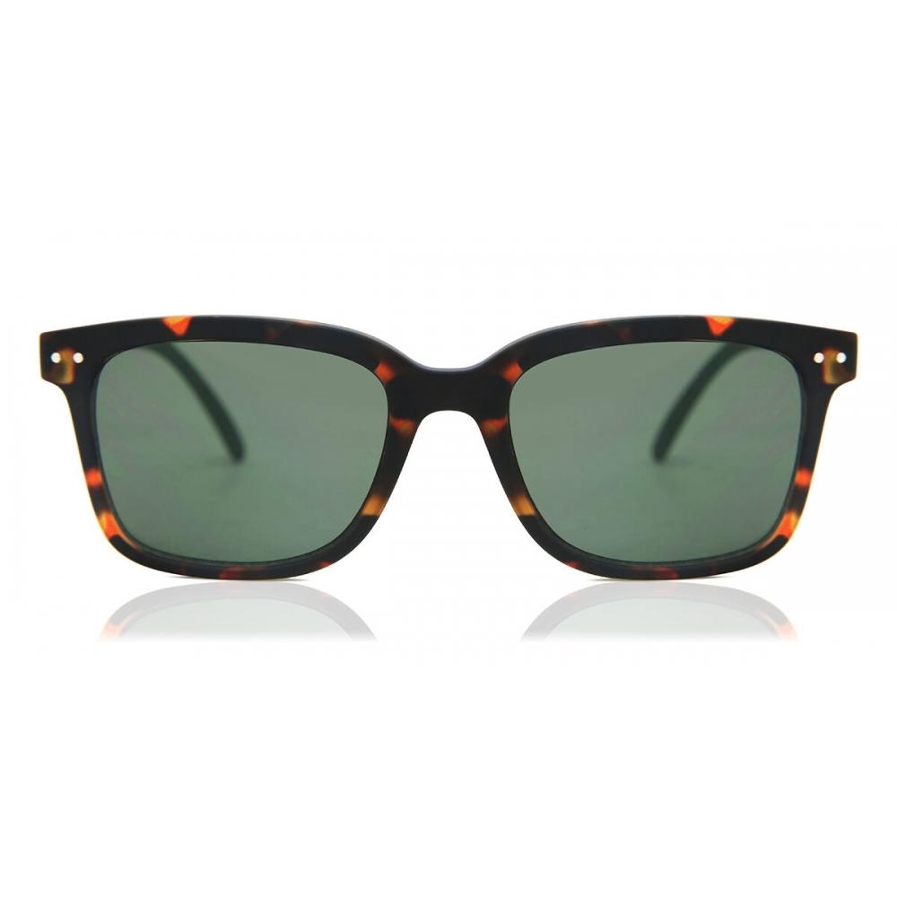 

IZIPIZI L Солнцезащитные очки унисекс черепахового зеленого цвета Tortoiseshell/00